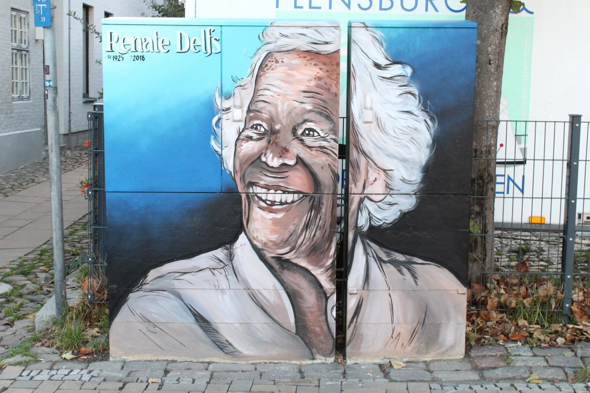 Portrait of Renate Delfs (1925–2018) – memorial page