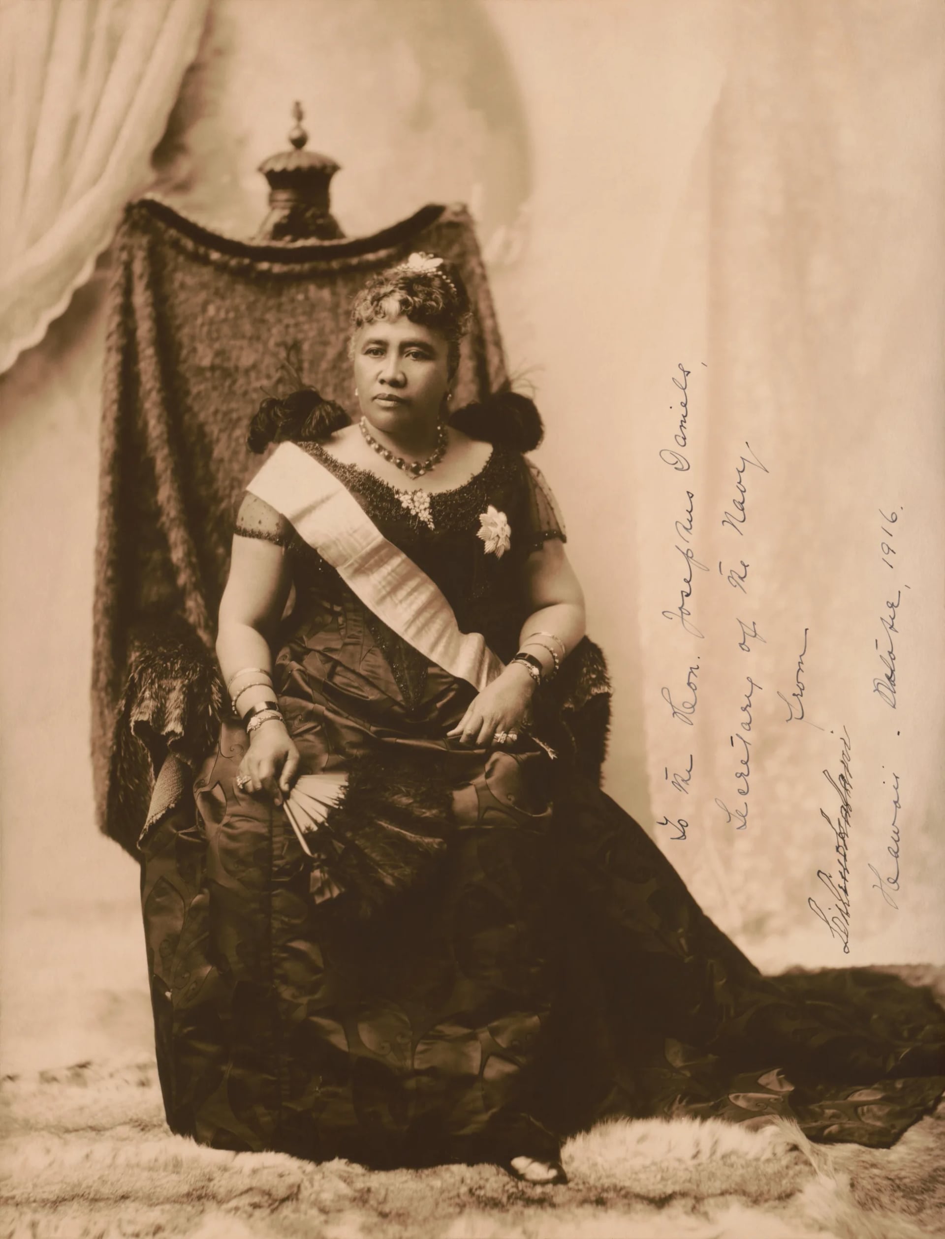 Portrait of Lili’uokalani (1838–1917) – memorial page