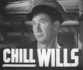 Portrait of Chill Wills (1902–1978) – memorial page