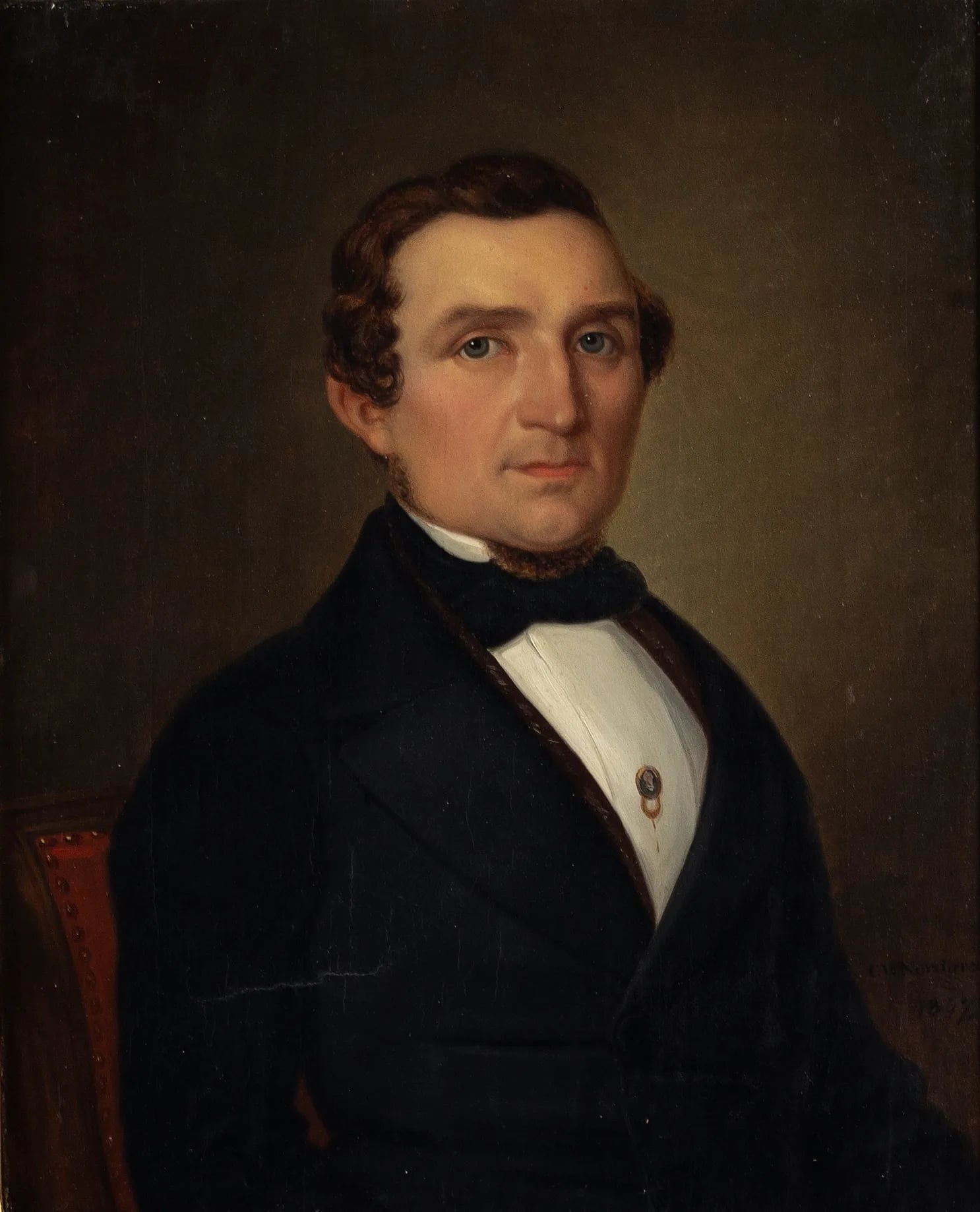 Porträt von Anders Magnus Hedberg (1819–1882) – Gedenkseite