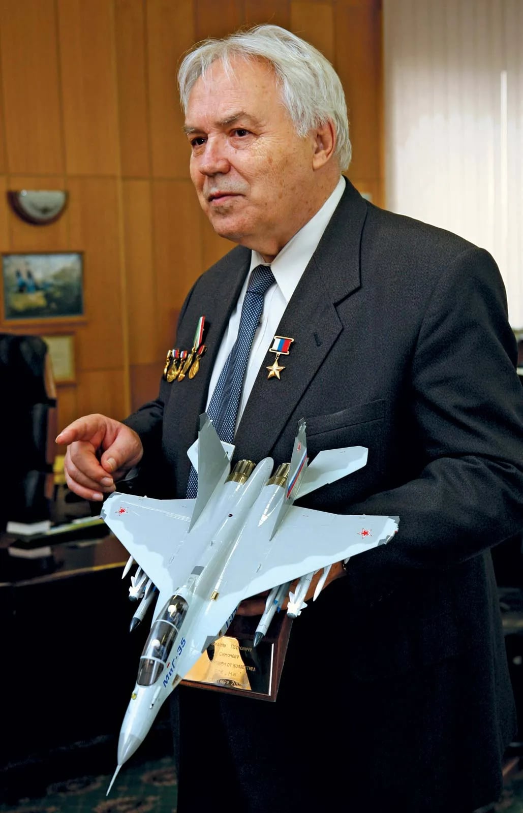 Portrait of Michail Petrowitsch Simonow (1929–2011) – memorial page