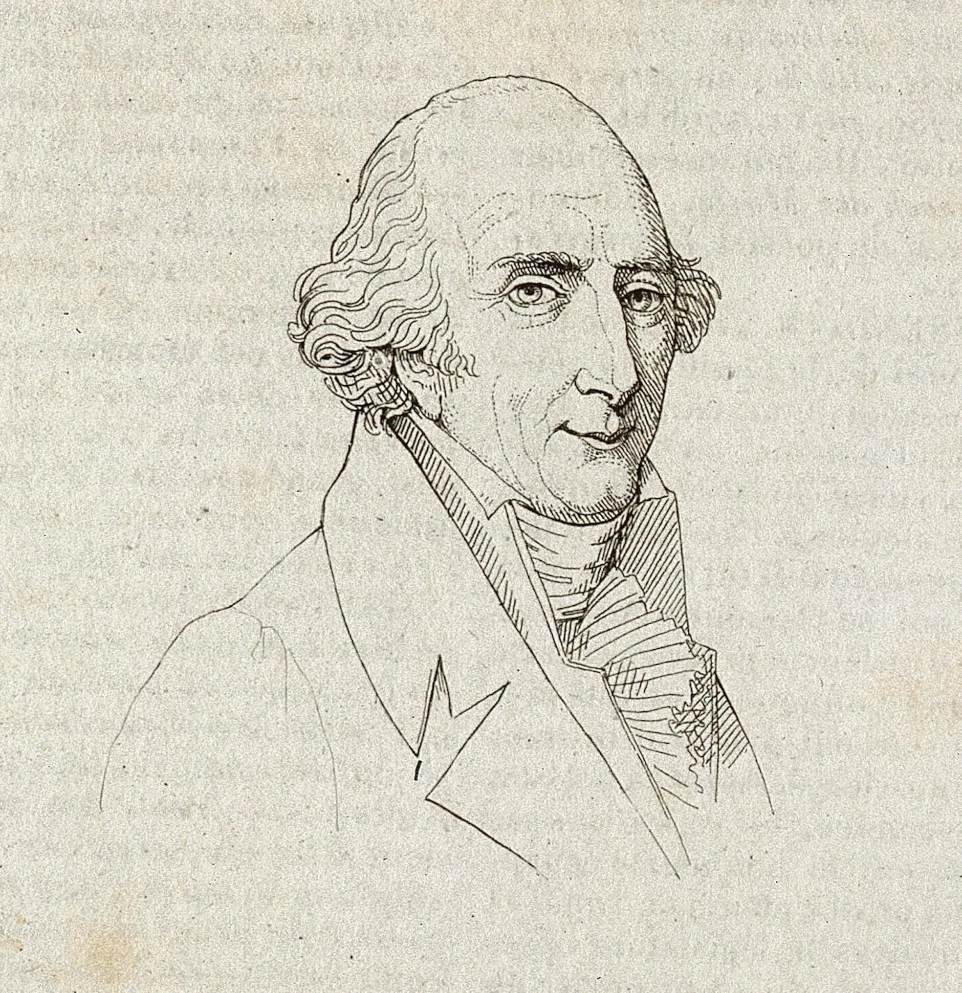 Porträt von René-Georges Gastellier (1741–1821) – Gedenkseite
