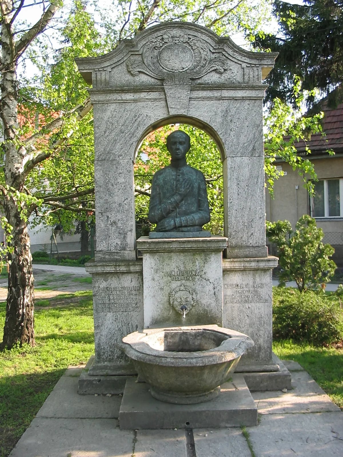 Portrait of János Sajnovics (1733–1785) – memorial page