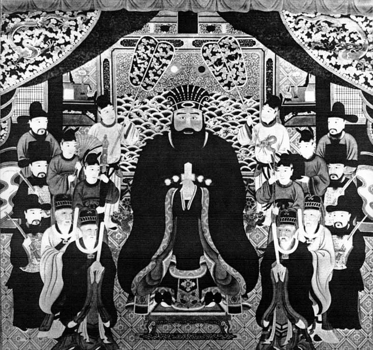 Porträt von Shō En (1415–1476) – Gedenkseite