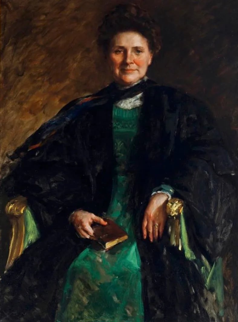 Portrait of Myra Reynolds (1853–1936) – memorial page
