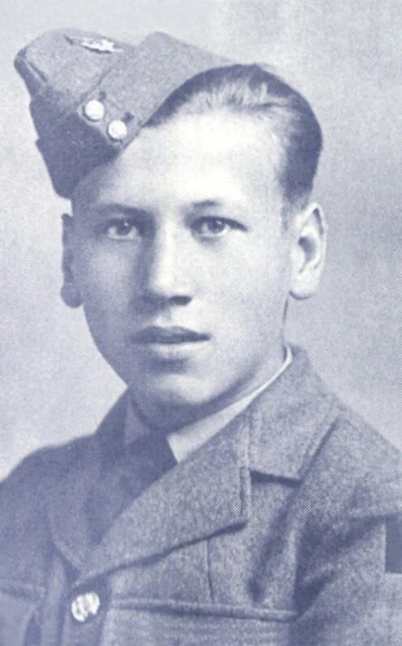 Porträt von Miloš Bodlák (1922–1945) – Gedenkseite