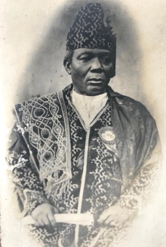 Portrait of Adebesin Folarin (1877–1949) – memorial page