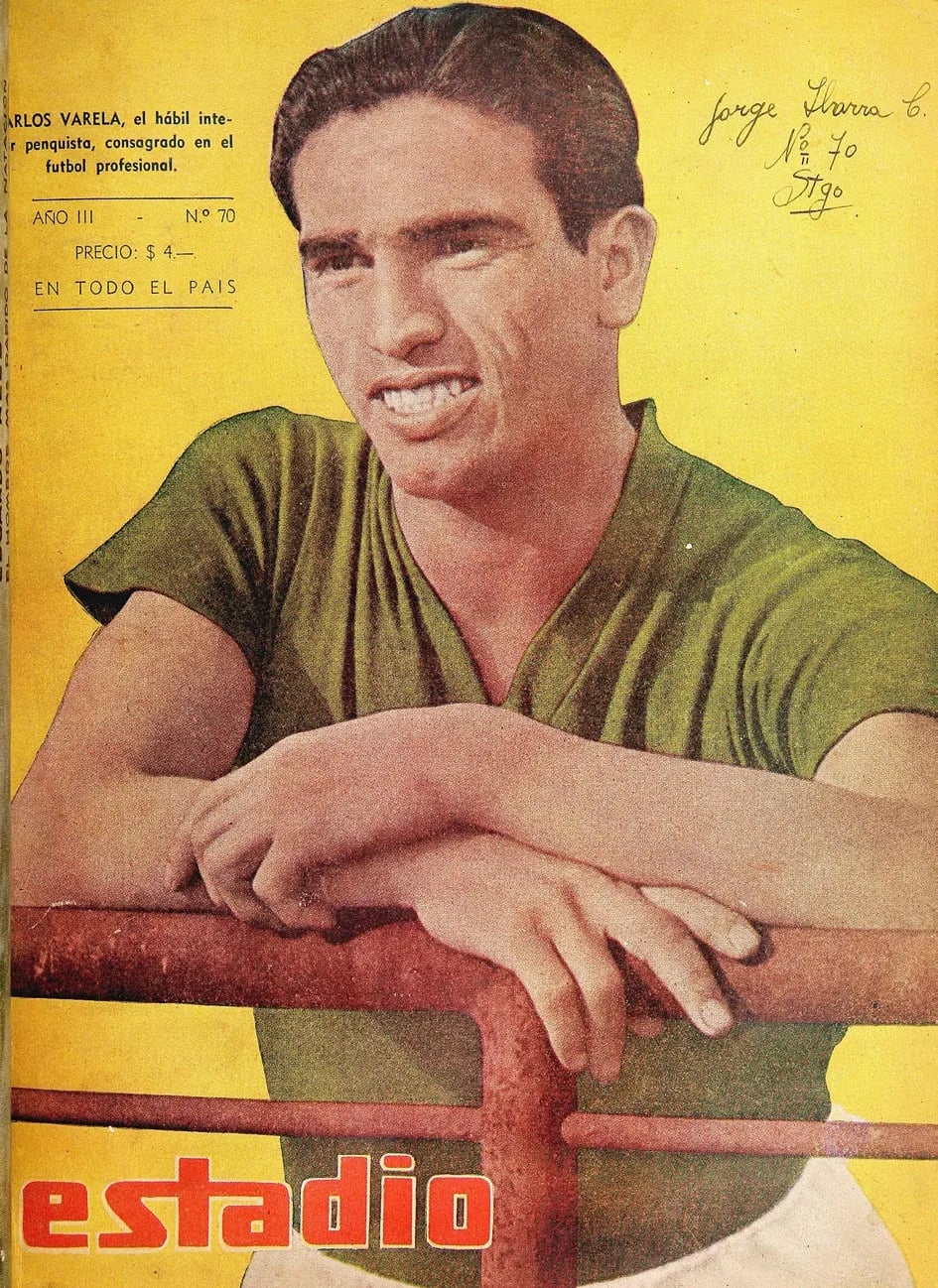 Portrait of Carlos Varela (Fußballspieler, 1918) (1918–1964) – memorial page
