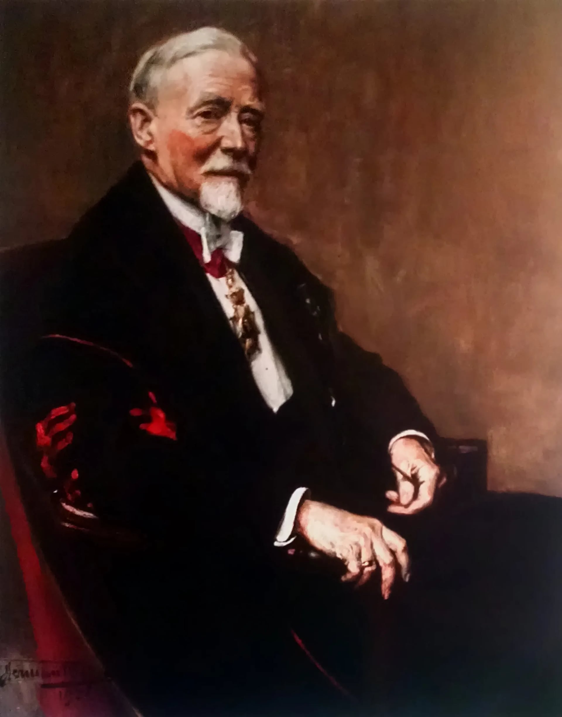 Portrait of Léon Dupriez (1863–1942) – memorial page