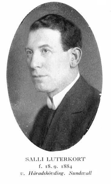 Porträt von Salli Luterkort (1894–1927) – Gedenkseite