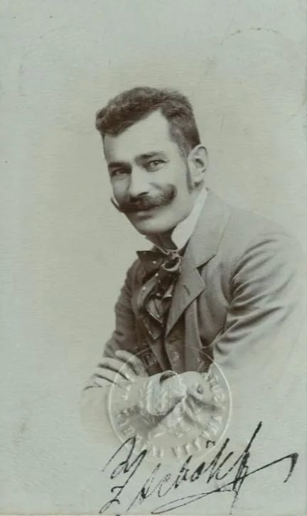 Porträt von János Zsebők (1872–1953) – Gedenkseite