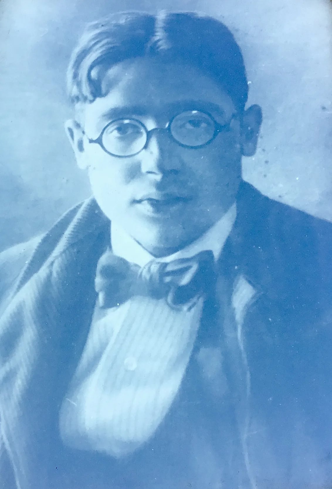 Porträt von Pere Farró i Llorella (1894–1920) – Gedenkseite
