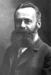 Porträt von Eduard Ausfeld (1850–1906) – Gedenkseite