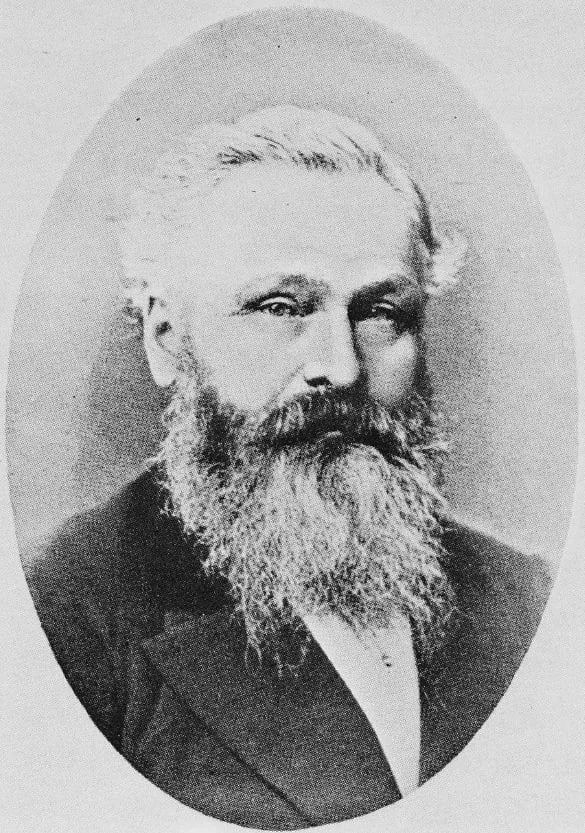 Portrait of Jacob Christensen (1822–1887) – memorial page