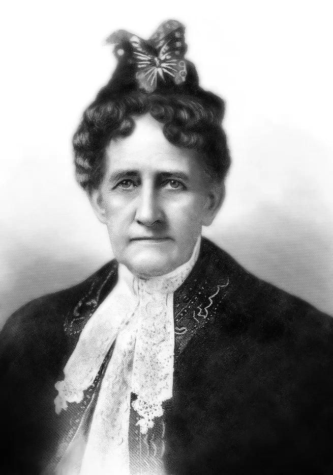 Portrait of Jane Rucker (1830–1907) – memorial page