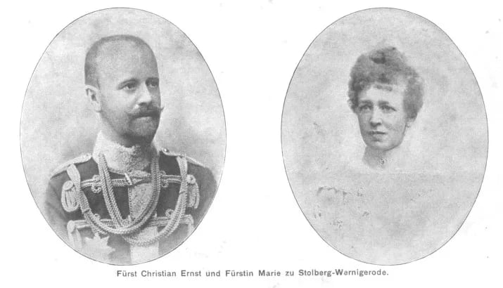 Porträt von Christian-Ernst zu Stolberg-Wernigerode (1864–1940) – Gedenkseite