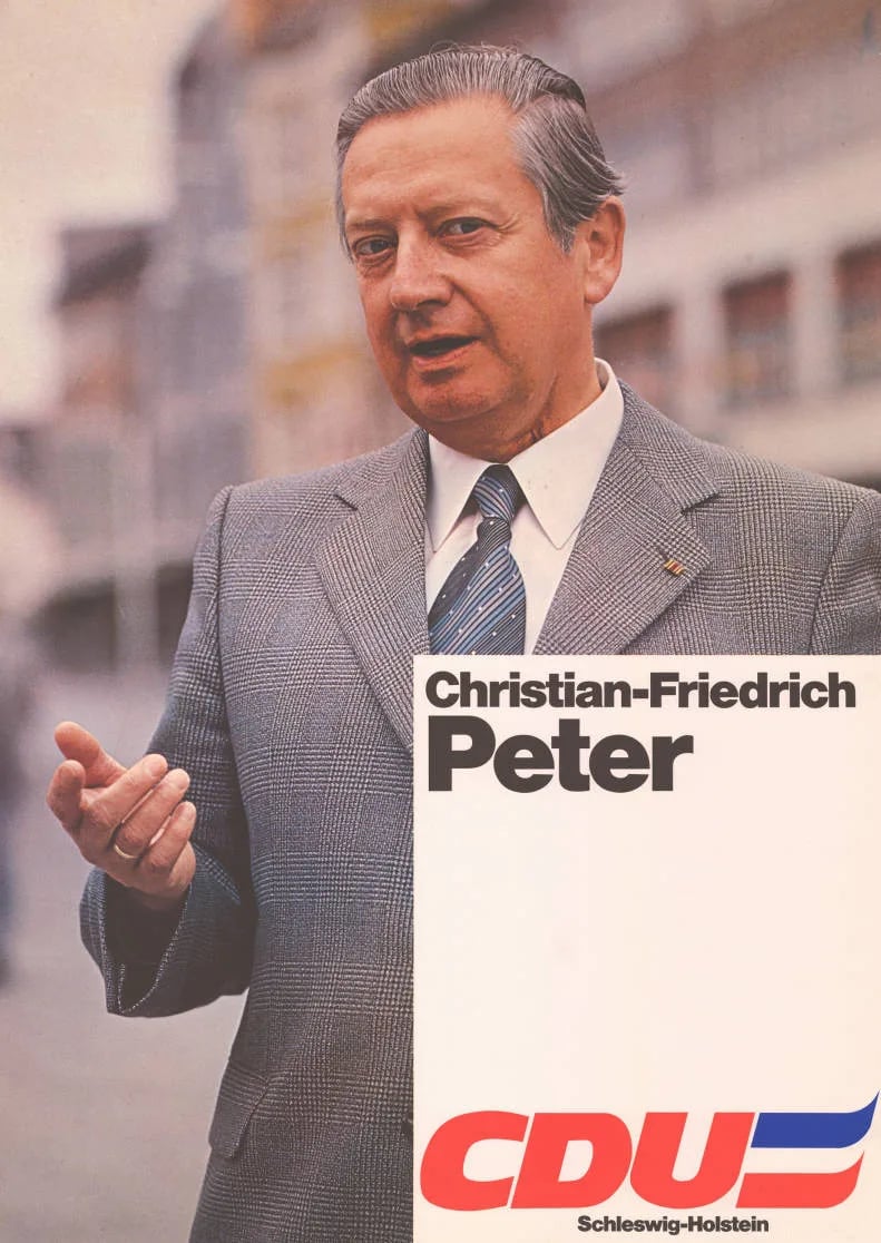 Portrait of Christian-Friedrich Peter (1922–2006) – memorial page