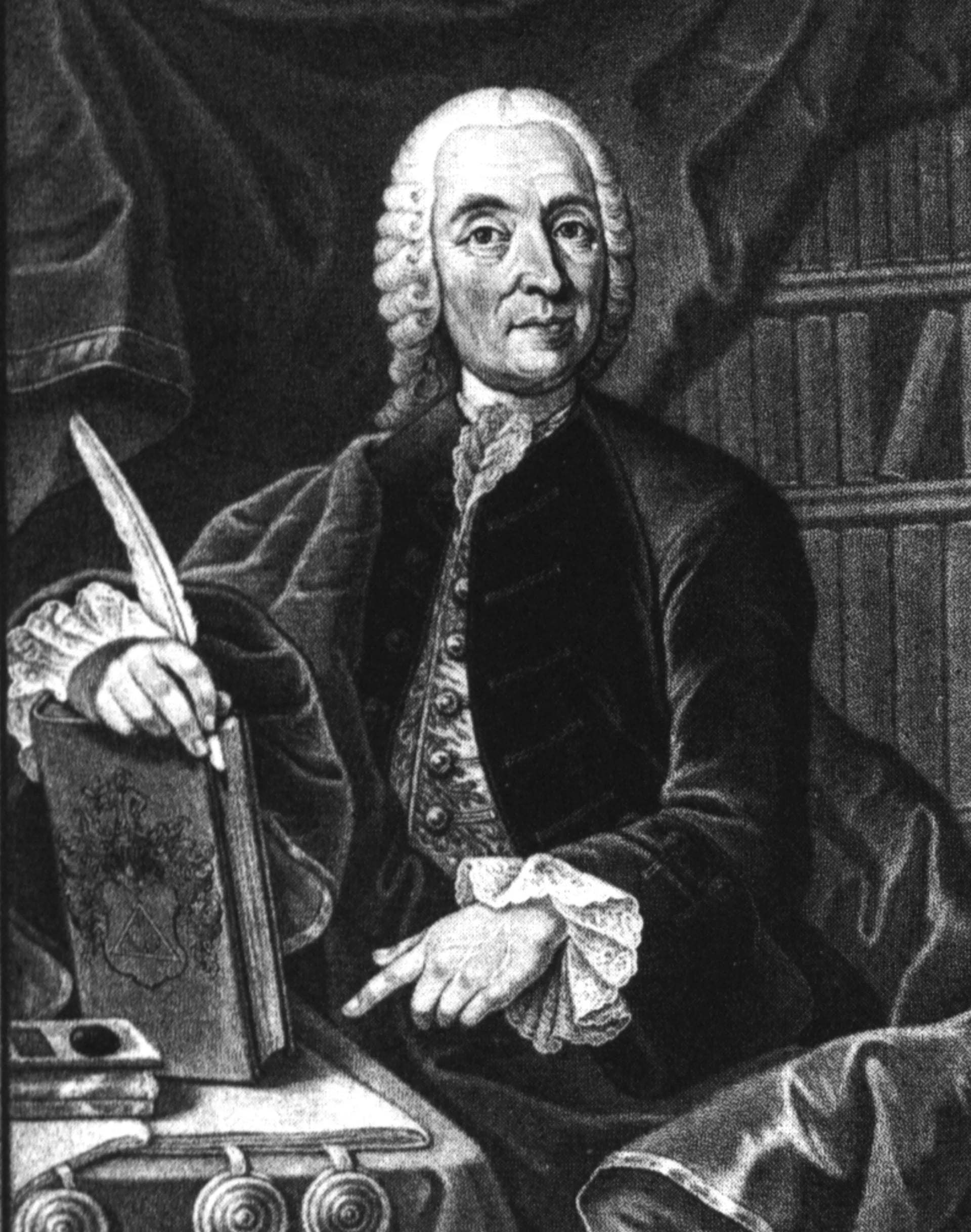 Porträt von Christian Ernst Hanßelmann (1699–1776) – Gedenkseite