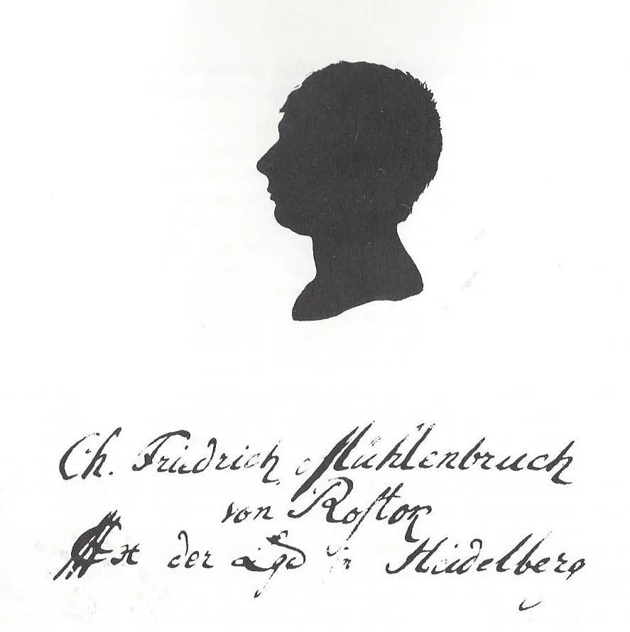 Portrait of Christian Friedrich Mühlenbruch (1785–1843) – memorial page