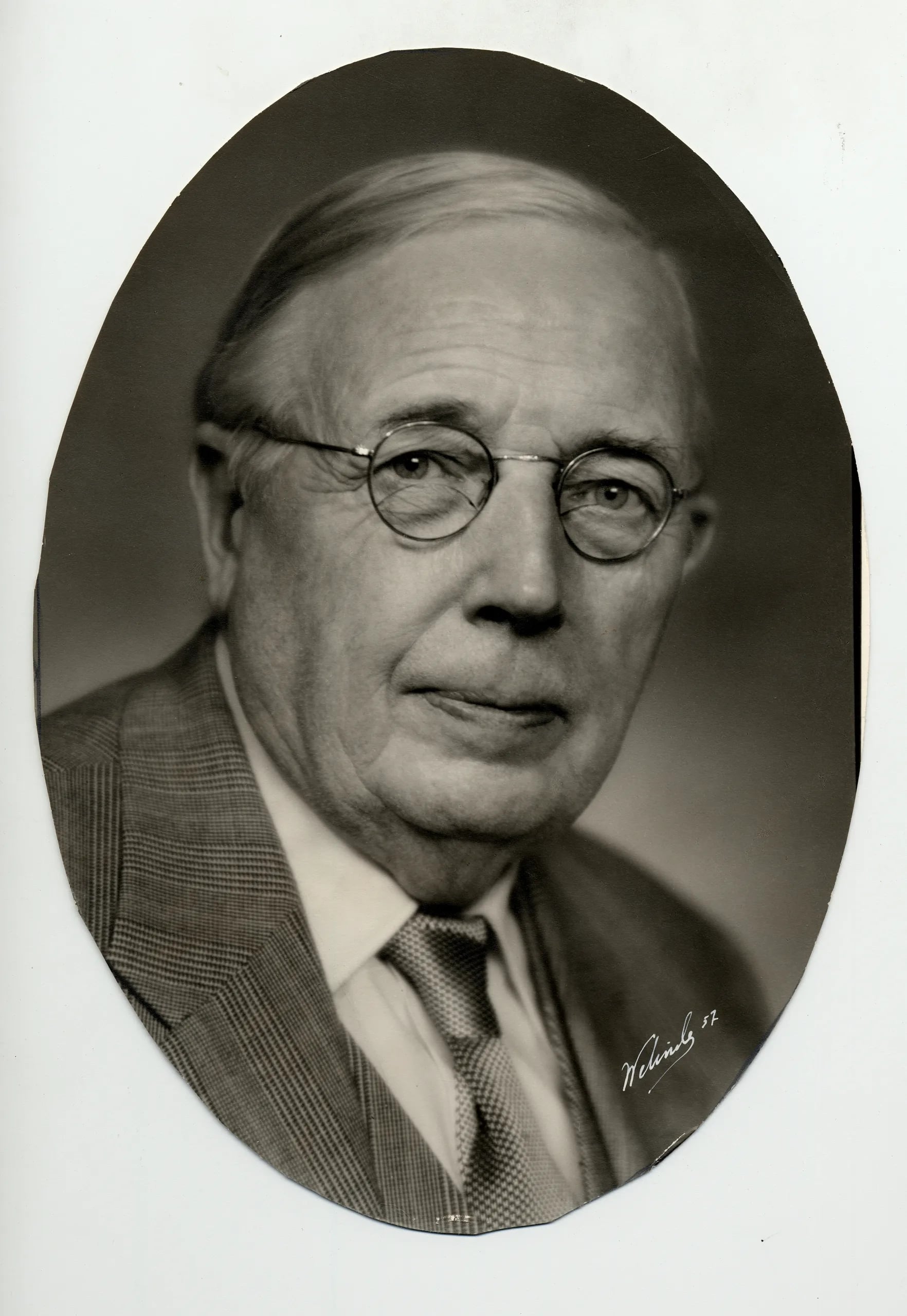 Porträt von Erik Malmkvist (1887–1971) – Gedenkseite