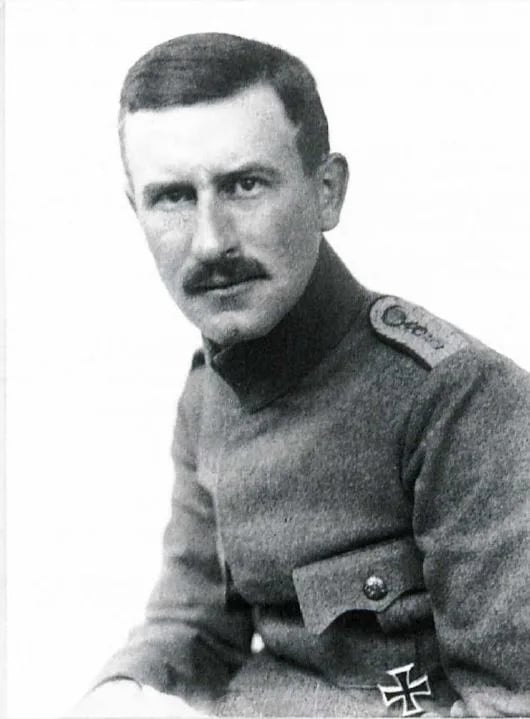 Porträt von Walther Hellmuth Karl Otto Graßmann (1885–1918) – Gedenkseite