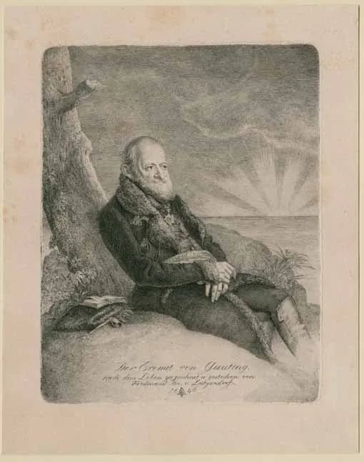 Portrait of Theodor von Hallberg-Broich (1768–1862) – memorial page