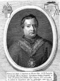Porträt von Francesco Tiberi Contigliano (1773–1839) – Gedenkseite