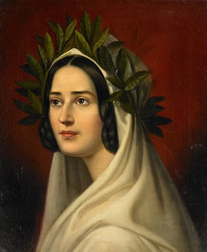 Porträt von Maximiliane von Oriola (1818–1894) – Gedenkseite