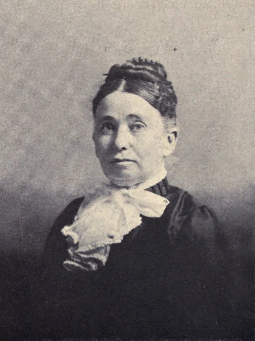 Porträt von Ann Eliza Clark Gulick (1833–1938) – Gedenkseite