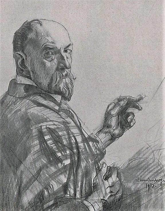 Porträt von Christian Landenberger (1862–1927) – Gedenkseite