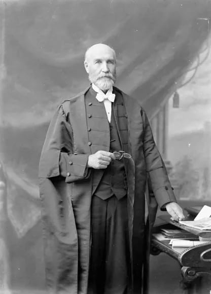 Porträt von Thomas Bain (1834–1915) – Gedenkseite