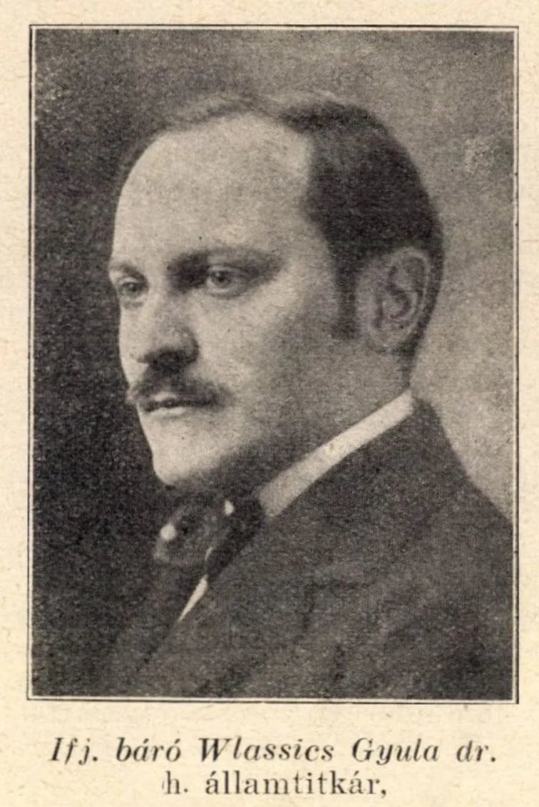 Portrait of Gyula Wlassics (1884–1962) – memorial page