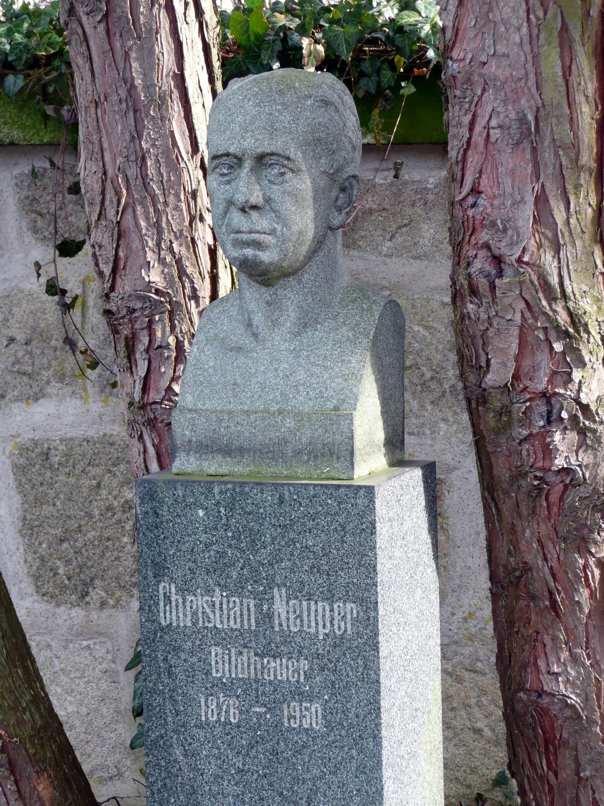 Portrait of Christian Neuper (1876–1950) – memorial page