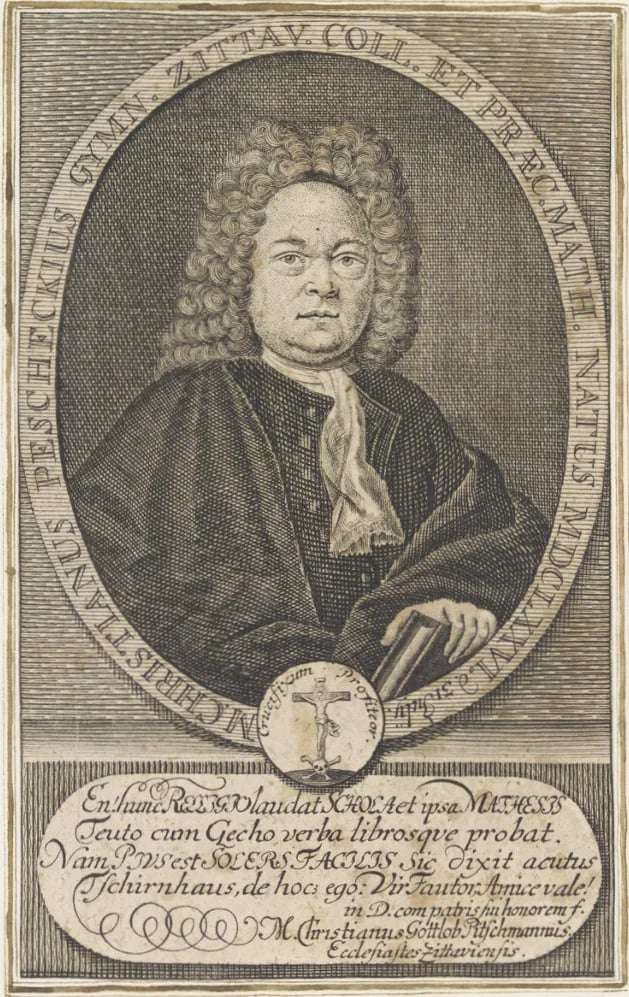 Portrait of Christian Pescheck (1676–1744) – memorial page