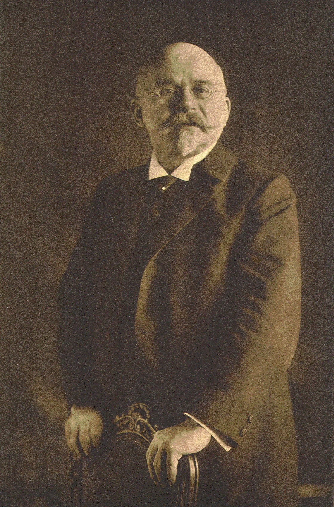 Porträt von Julius Scharlach (1842–1908) – Gedenkseite