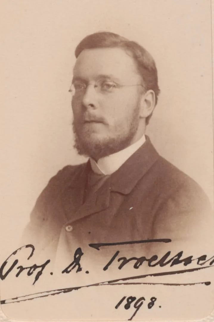 Porträt von Walter Troeltsch (1866–1933) – Gedenkseite