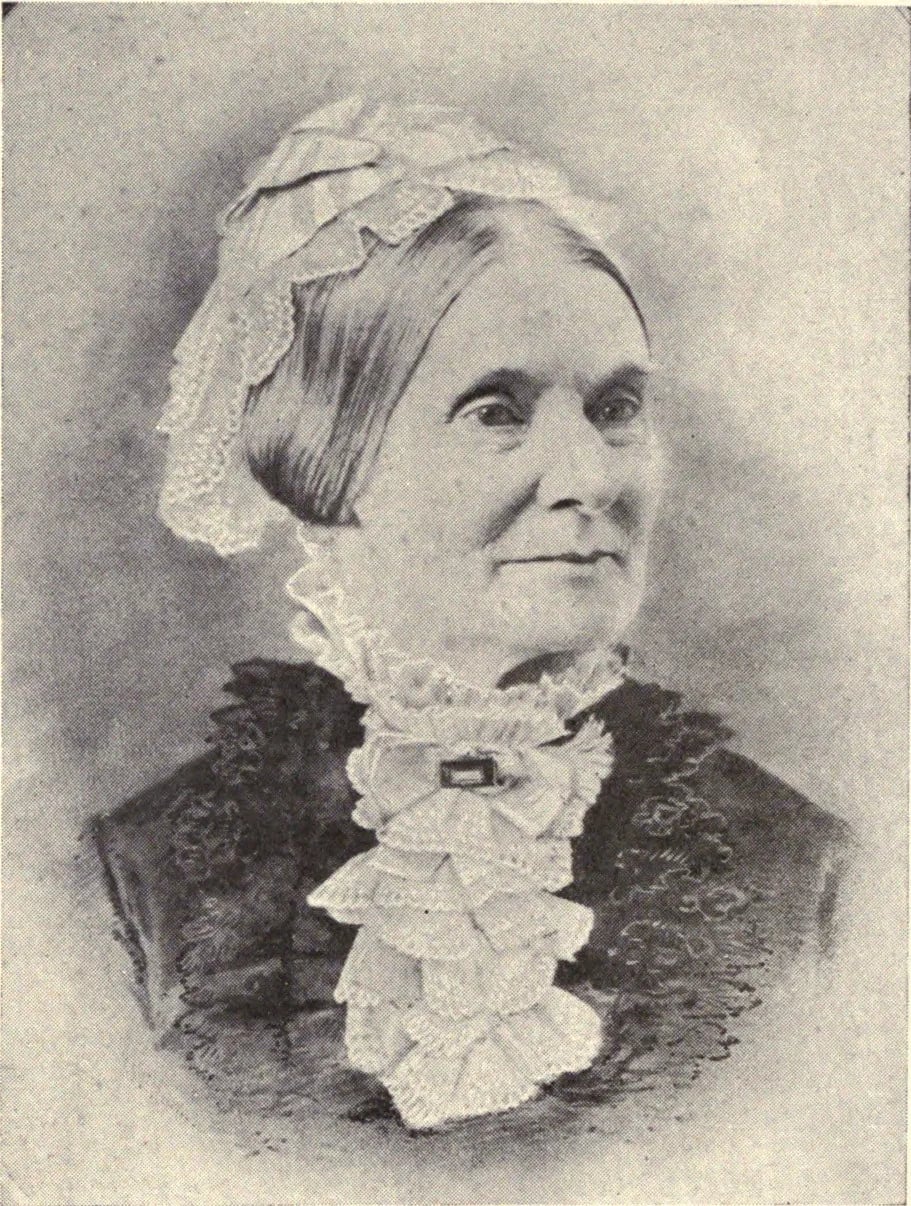 Porträt von Abigail Willis Tenney Smith (1809–1885) – Gedenkseite