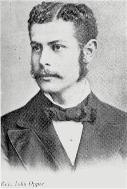 Portrait of John Oppie (1854–1880) – memorial page