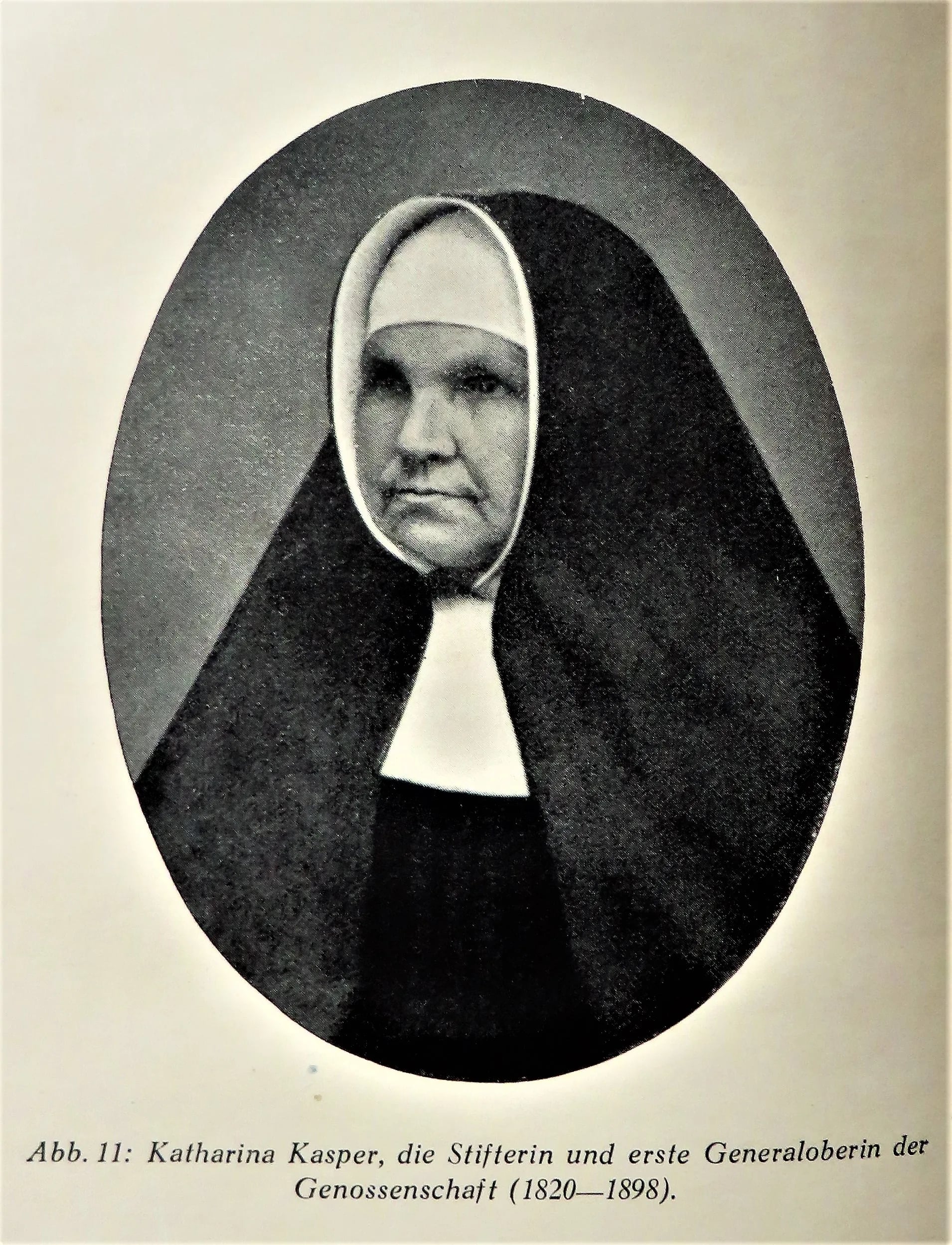 Portrait of Maria Katharina Kasper (1820–1898) – memorial page