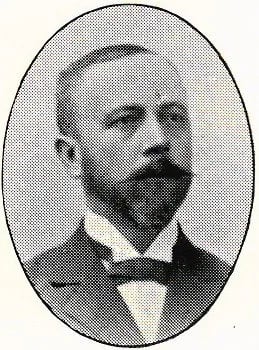 Porträt von Andreas Hasselgren (1857–1921) – Gedenkseite