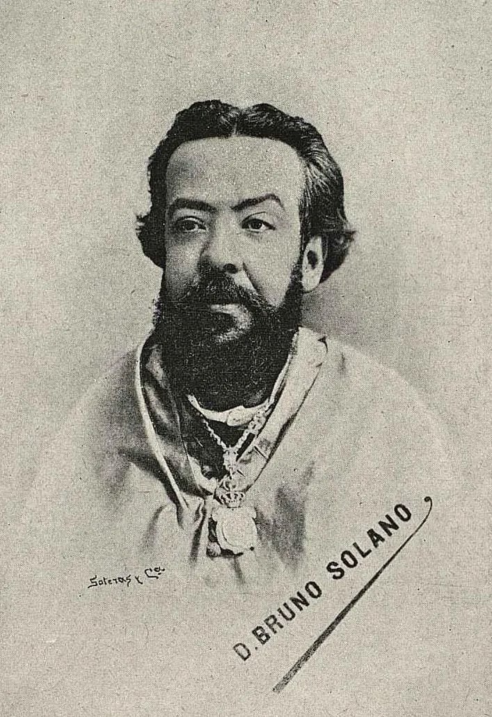 Portrait of Bruno Solano Torres (1840–1899) – memorial page