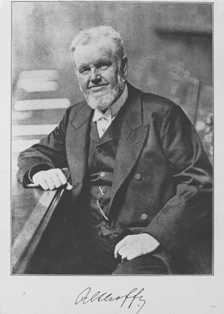 Porträt von Friedrich Althoff (1839–1908) – Gedenkseite