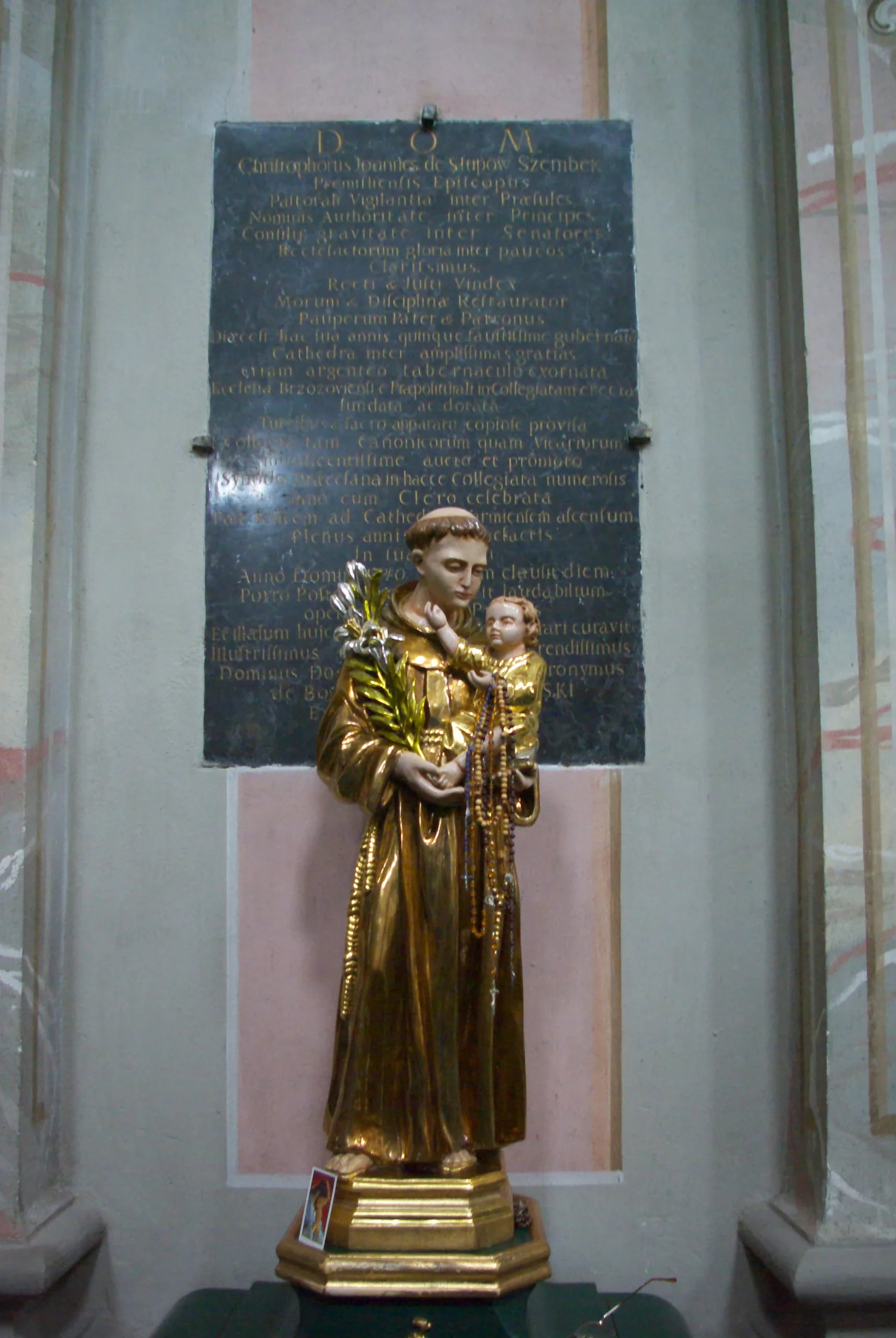 Portrait of Christoph Andreas Johann Szembek (1680–1740) – memorial page