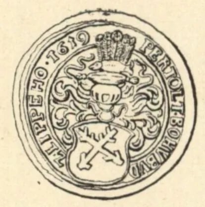 Portrait of Pertold Bohobud z Lipé (1590–1643) – memorial page