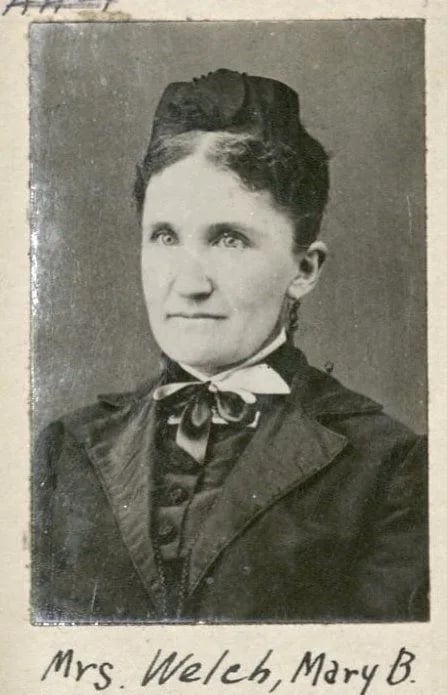 Porträt von Mary Beaumont Welch (1841–1923) – Gedenkseite