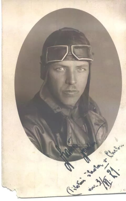 Porträt von Jaroslav Franěk (1897–1943) – Gedenkseite