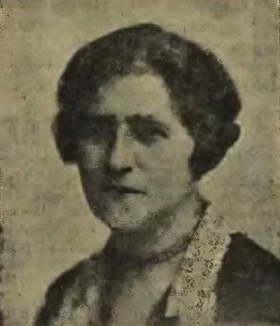 Porträt von Anna Vetterová-Bečvářová (1884–1968) – Gedenkseite