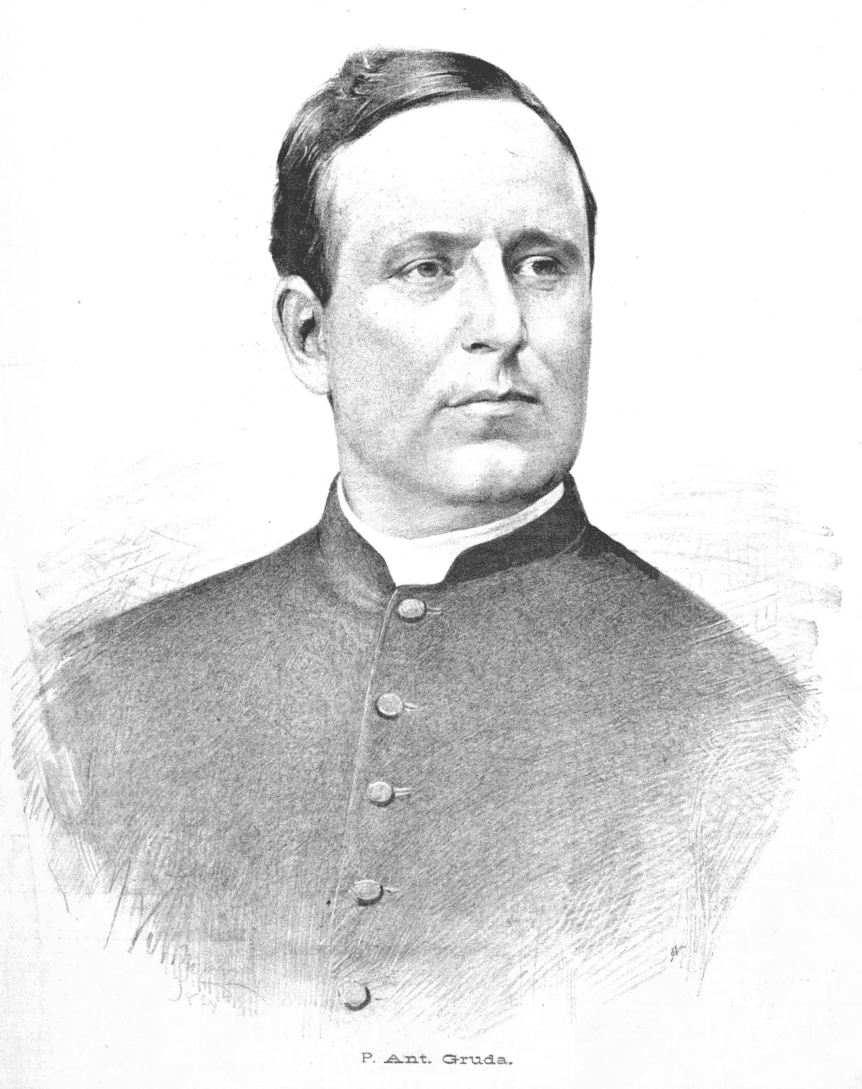 Portrait of Antonín Gruda (1844–1903) – memorial page