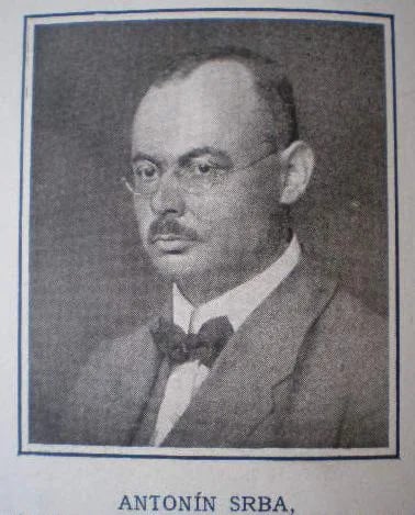 Porträt von Antonín Srba (1879–1943) – Gedenkseite