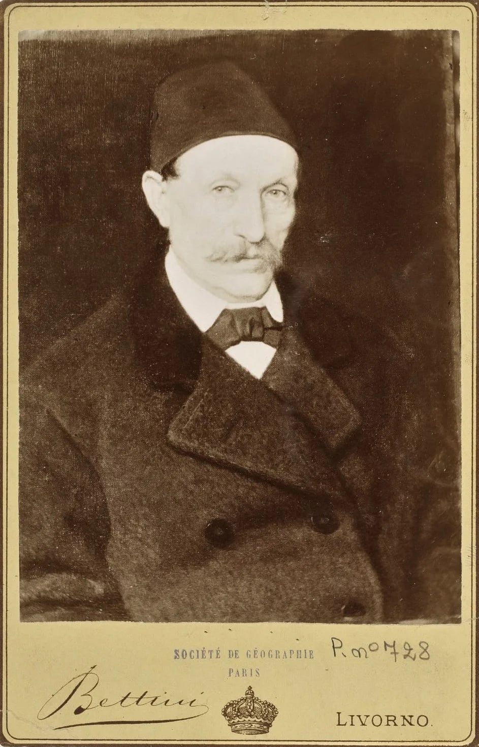 Porträt von Franz Ignaz Pruner (1808–1882) – Gedenkseite